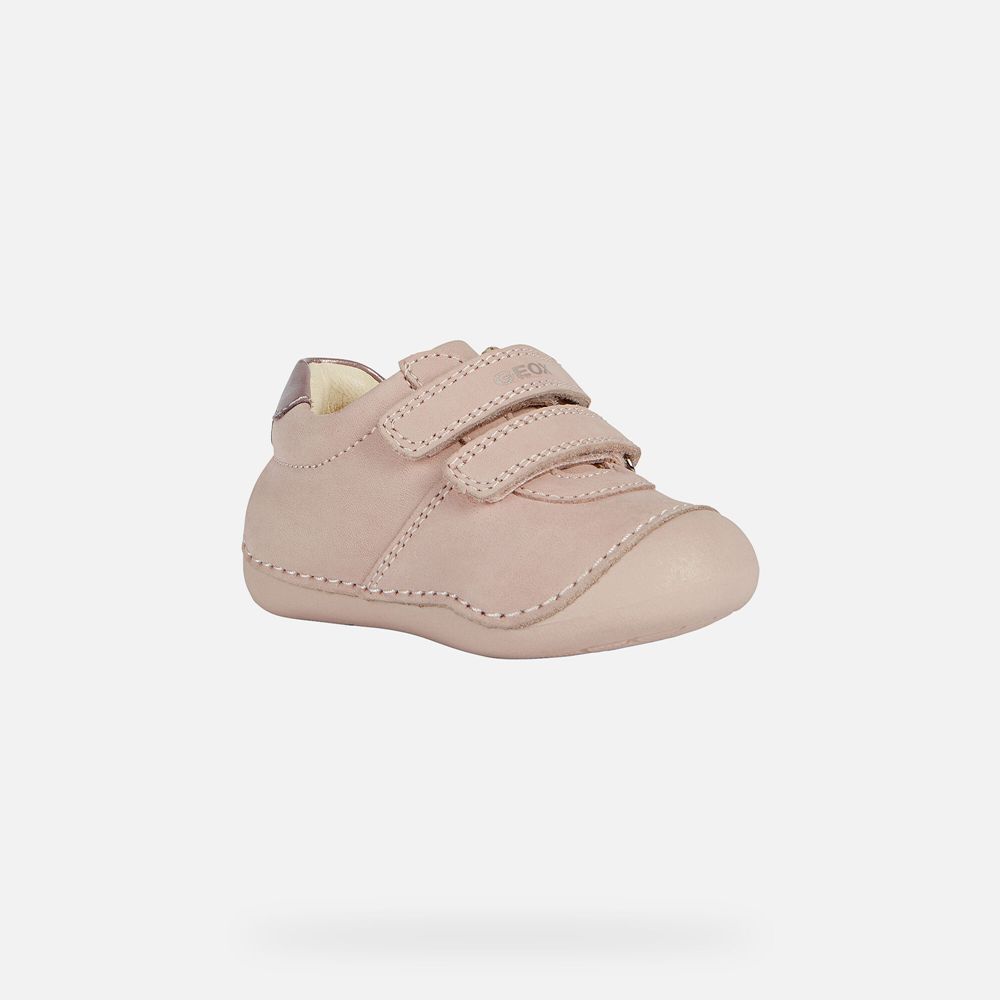 Tenis Geox Bebe Rosa - Tutim Girl - XSGQZ6210